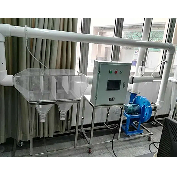 重力沉降室尝试装配,重力沉降除尘实训台