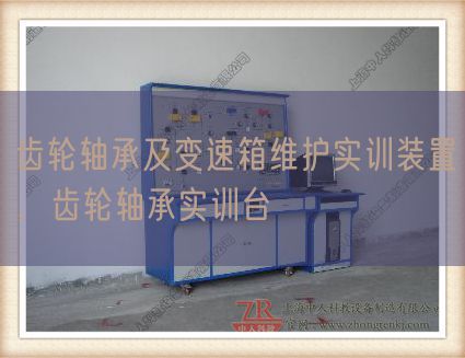 齿轮轴承及变速箱掩护实训拆卸，齿轮轴承实训台(图1)