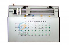 小车直线活动节制体系什物模子